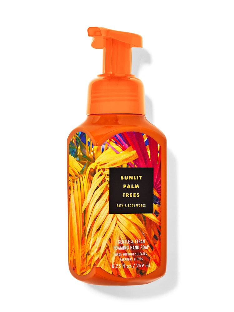 Bath & Body Works Sunlit Palm Trees Gentle and Clean Foaming Hand Soap 8.75 fl oz / 259 mL - Image 1 of 1
