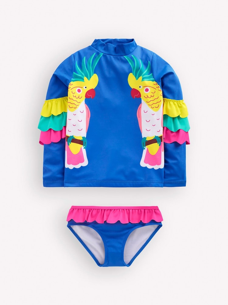 Boden Blue Appliqué Rash Vests Set - Image 1 of 3 Boden Blue Appliqué Rash Vests Set - Image 1 of 3
