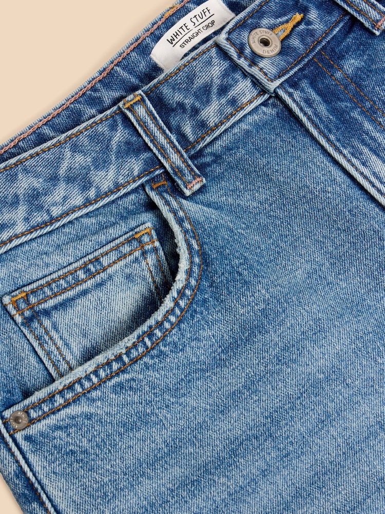 White Stuff Charlie Straight Crop Jeans - Imagen 7 de 7