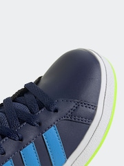 adidas Navy Gazelle Trainers - Image 7 of 8