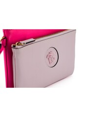Versace Pink Calf Leather Pouch Bag - Image 4 of 6