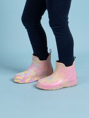 Totes Pink Childrens Chelsea Welly Boots - Image 1 of 5