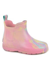 Totes Pink Childrens Chelsea Welly Boots - Image 3 of 5