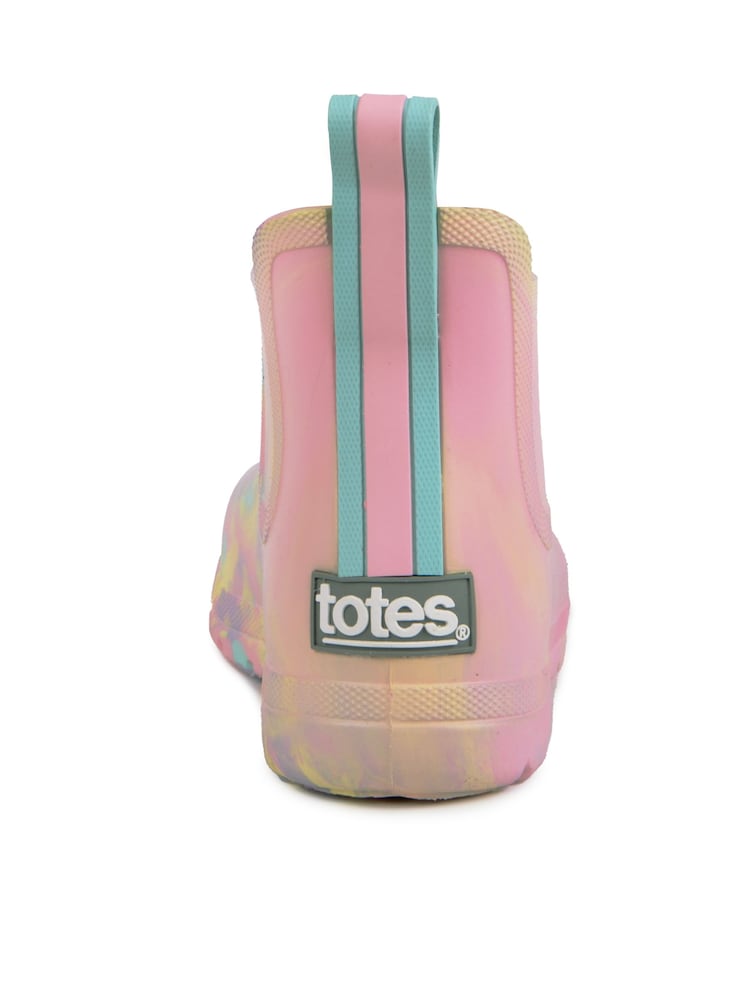 Totes Pink Childrens Chelsea Welly Boots - Image 4 of 5