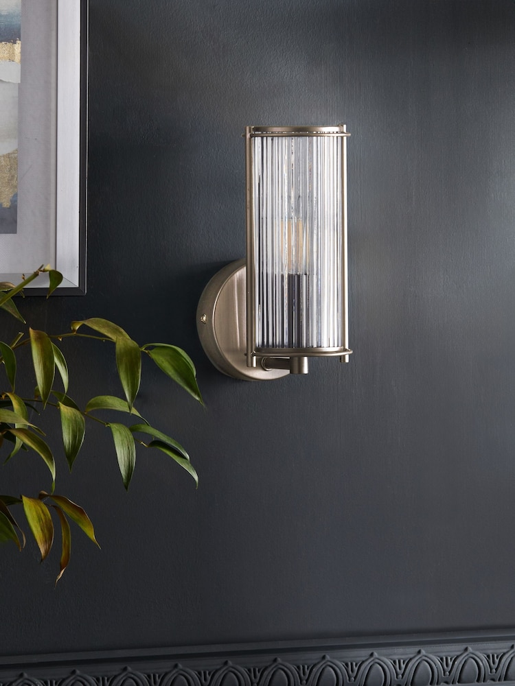 Black/White Hertford Wall Light - Image 2 of 5