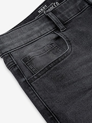 Grey Washed Slim Fit Essential Stretch Jeans - Image 11 of 12