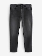 Grey Washed Slim Fit Essential Stretch Jeans - Image 8 of 12
