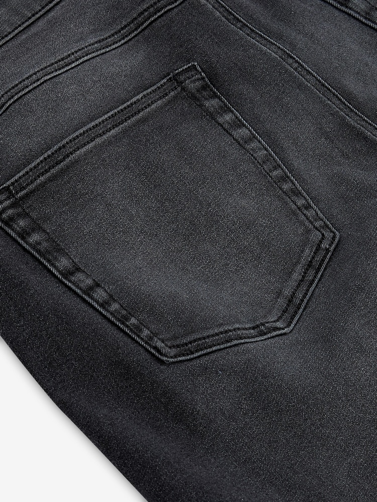 Grey Washed Slim Fit Essential Stretch Jeans - Image 9 of 12