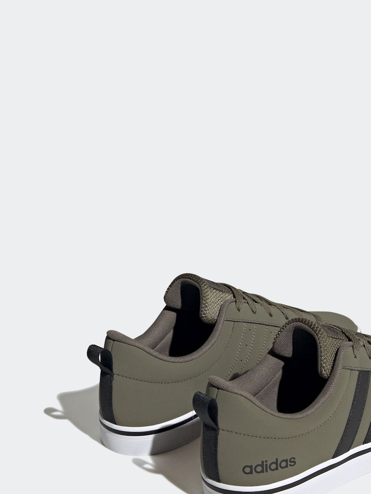 adidas Olive Green VS Pace Trainers - Image 12 of 13