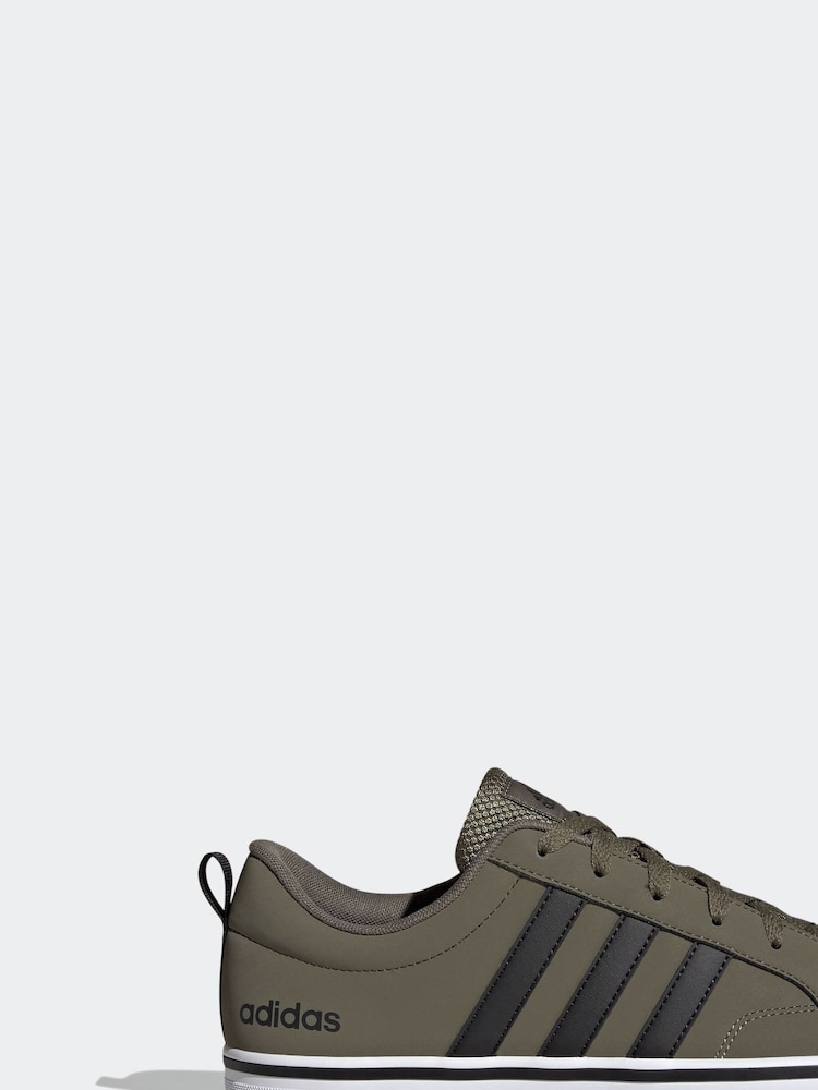 adidas Olive Green VS Pace Trainers - Image 5 of 13