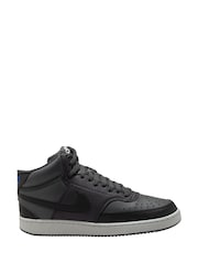 Smoke Grey/Black - Zapatillas de deporte abotinadas Court Vision de Nike - Imagen 1 de 4