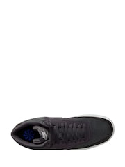 Smoke Grey/Black - Zapatillas de deporte abotinadas Court Vision de Nike - Imagen 3 de 4
