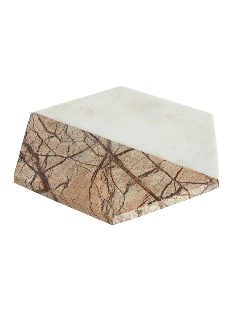 Maison by Premier Brown Marble Chopping Board - Image 1 of 1 Maison by Premier Brown Marble Chopping Board - Image 1 of 1