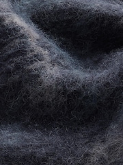 Navy Blue Textured Cardigan with Wool - Image 7 of 7