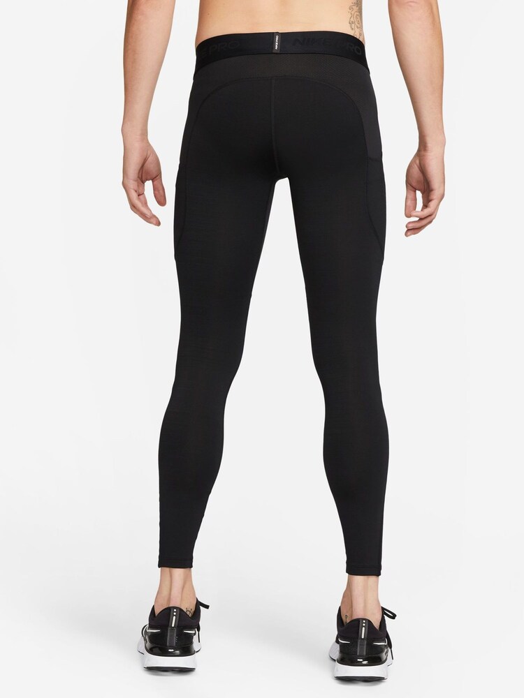 Nike Black Pro Warm Leggings - Image 2 of 7