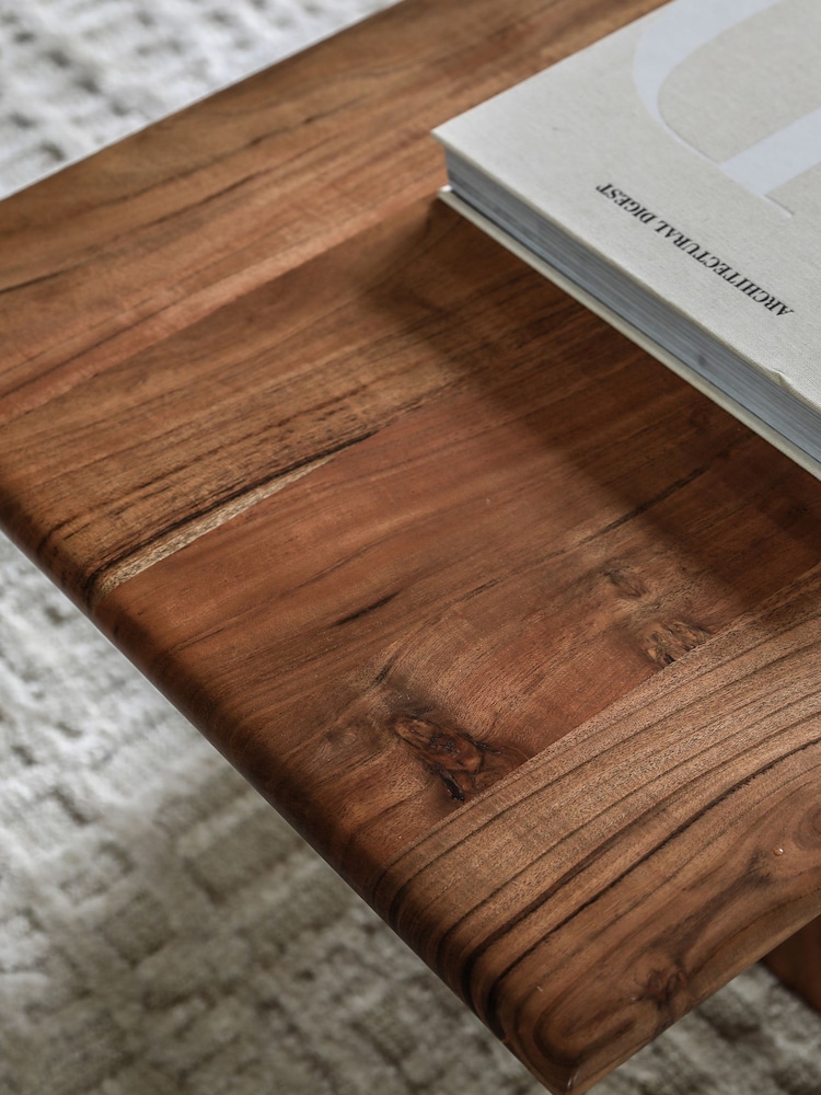 Gallery Home Natural Eddleston Coffee Table - Image 2 of 6