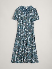 Seasalt Cornwall Blue Lilian Dress - Image 4 of 5