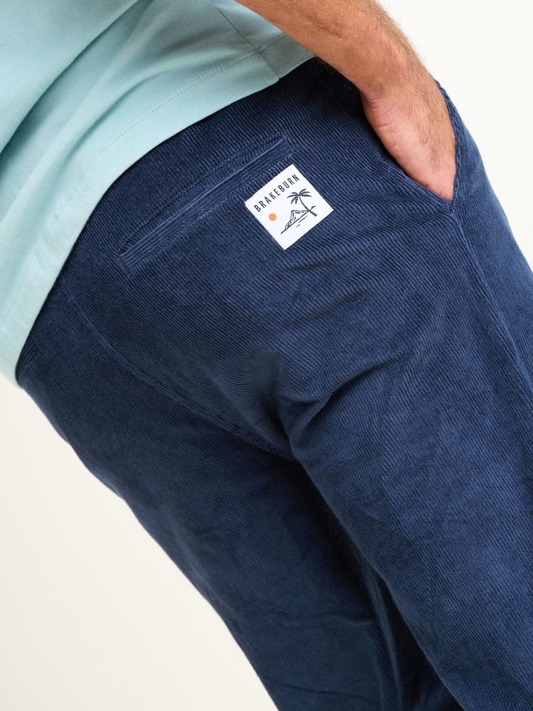 Brakeburn Blue Corduroy Trousers - Image 5 of 5