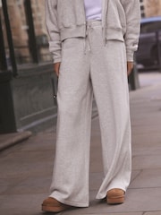 Gris - soi-même. Pantalon de jogging coupe large - Image 2 de 7