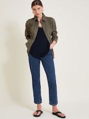 Monsoon Blue Alice Straight Jeans - Image 1 of 5