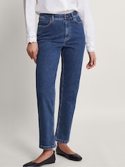 Monsoon Blue Alice Straight Jeans - Image 3 of 5