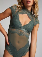 Hunkemoller Green Emily Bodysuit - Image 2 of 2