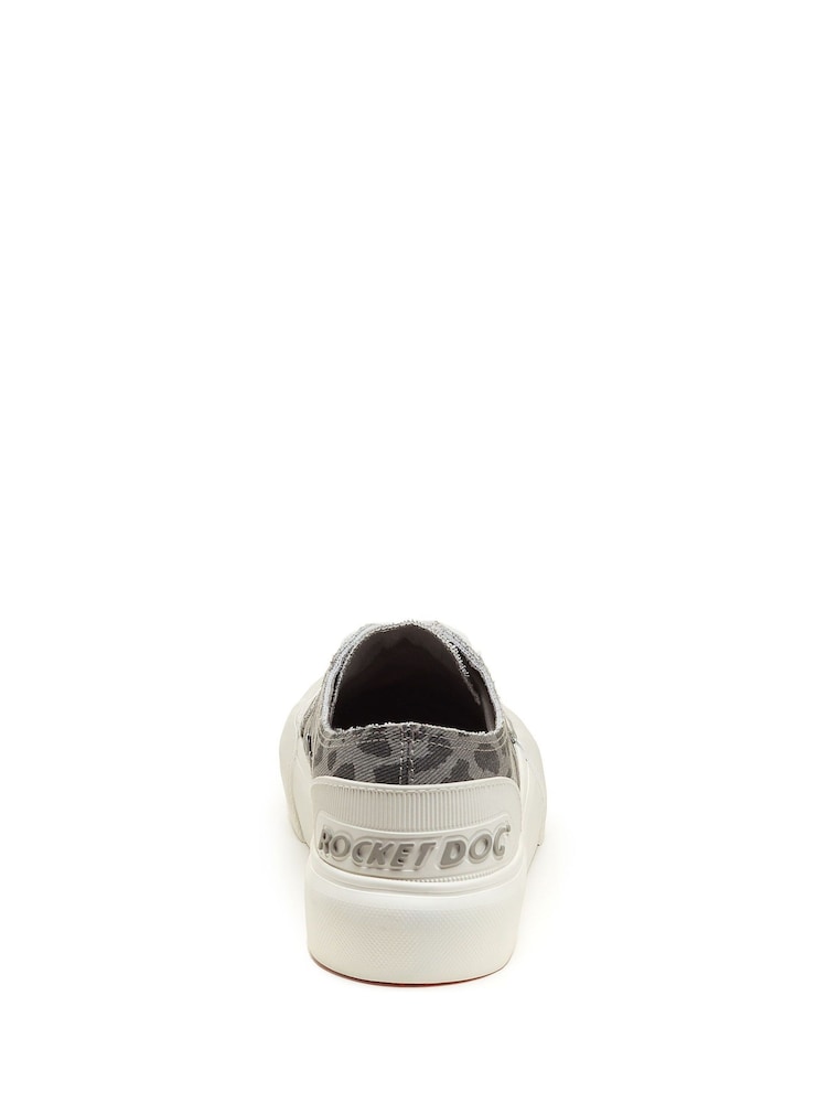 Rocket Dog Jazzin Plus Skirball Cotton Trainers - Image 3 of 7