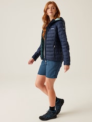 Regatta Blue Light Womens Hooded Marizion Walking Jacket - Image 3 of 9