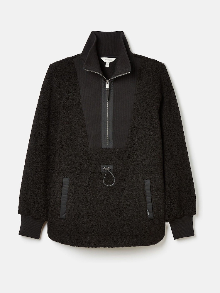 Joules Thurleston Black Borg Fleece - Image 6 of 6