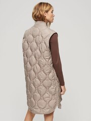 Superdry Nude Studios Long Liner Gilet - Image 2 of 3