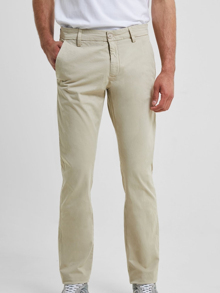 French Connection Natural Stretch Chino Trousers - Image 1 of 3 French Connection Natural Stretch Chino Trousers - Image 1 of 3
