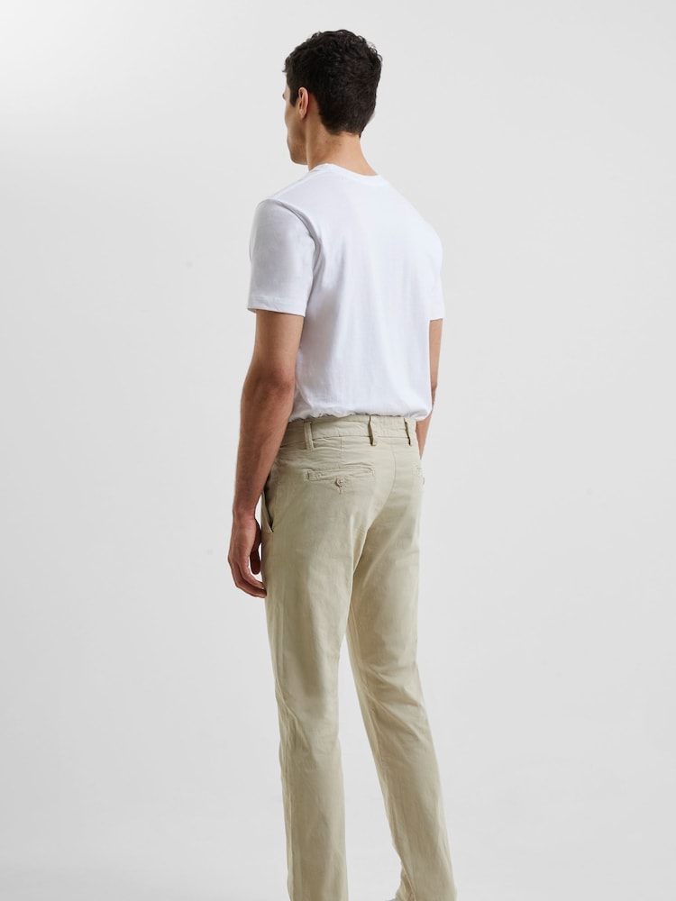 French Connection Natural Stretch Chino Trousers - Image 2 of 3 French Connection Natural Stretch Chino Trousers - Image 2 of 3