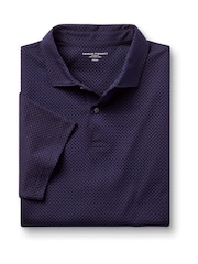 Charles Tyrwhitt Blue Cool Sorona Performance T-Shirt - Image 4 of 6