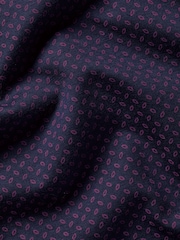 Charles Tyrwhitt Blue Cool Sorona Performance T-Shirt - Image 6 of 6
