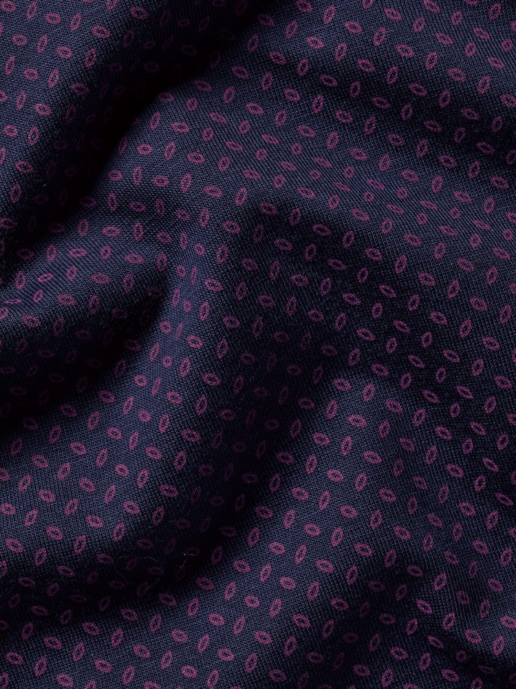 Charles Tyrwhitt Blue Cool Sorona Performance T-Shirt - Image 6 of 6 Charles Tyrwhitt Blue Cool Sorona Performance T-Shirt - Image 6 of 6