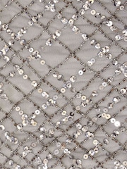 Ro&Zo One Shoulder Beaded Dress - Image 9 of 9