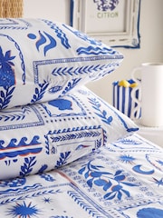 Furn Blue Frieze Abstract Duvet Cover Set - Image 3 of 3
