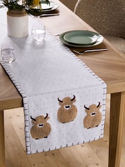 Natural Hamish Dining Table Runner - Image 1 of 4