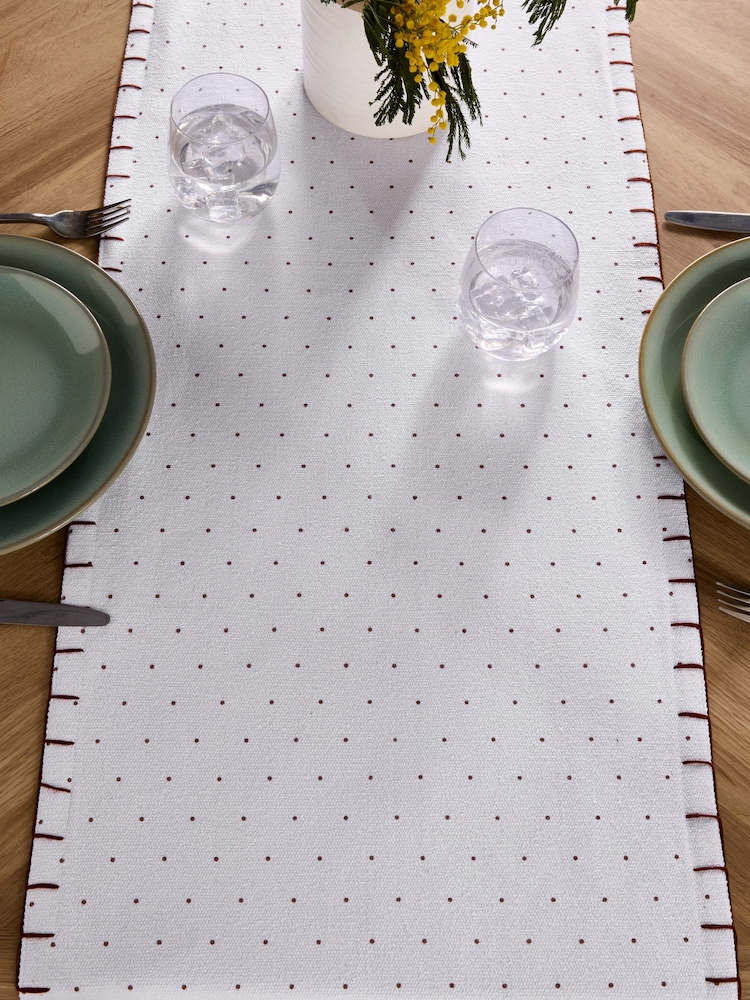Natural Hamish Dining Table Runner - Image 2 of 4