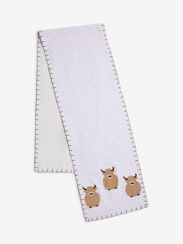 Natural Hamish Dining Table Runner - Image 4 of 4