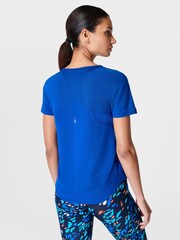 Sweaty Betty Lightning Blue Breathe Easy T-Shirt - Image 2 of 7