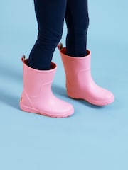 Totes Pink Childrens Charley Welly Boots - Image 1 of 5