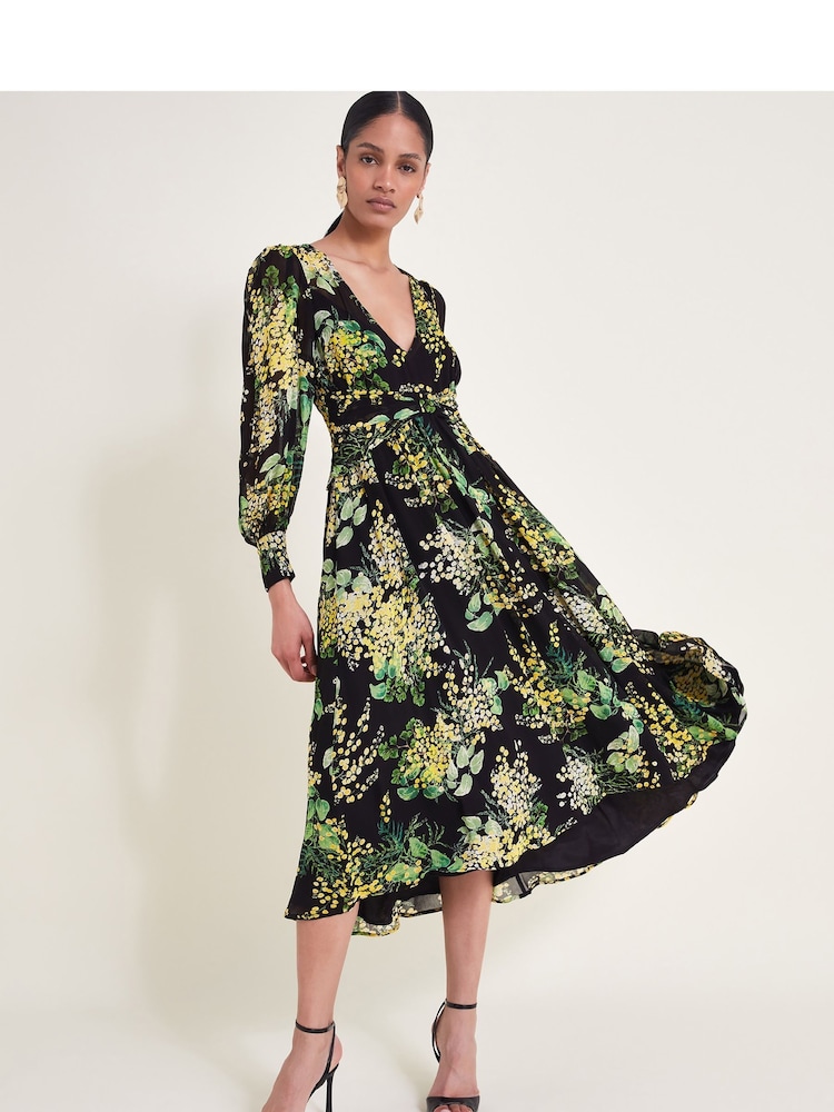 Monsoon Valeria Corsage Dress - Image 1 of 5