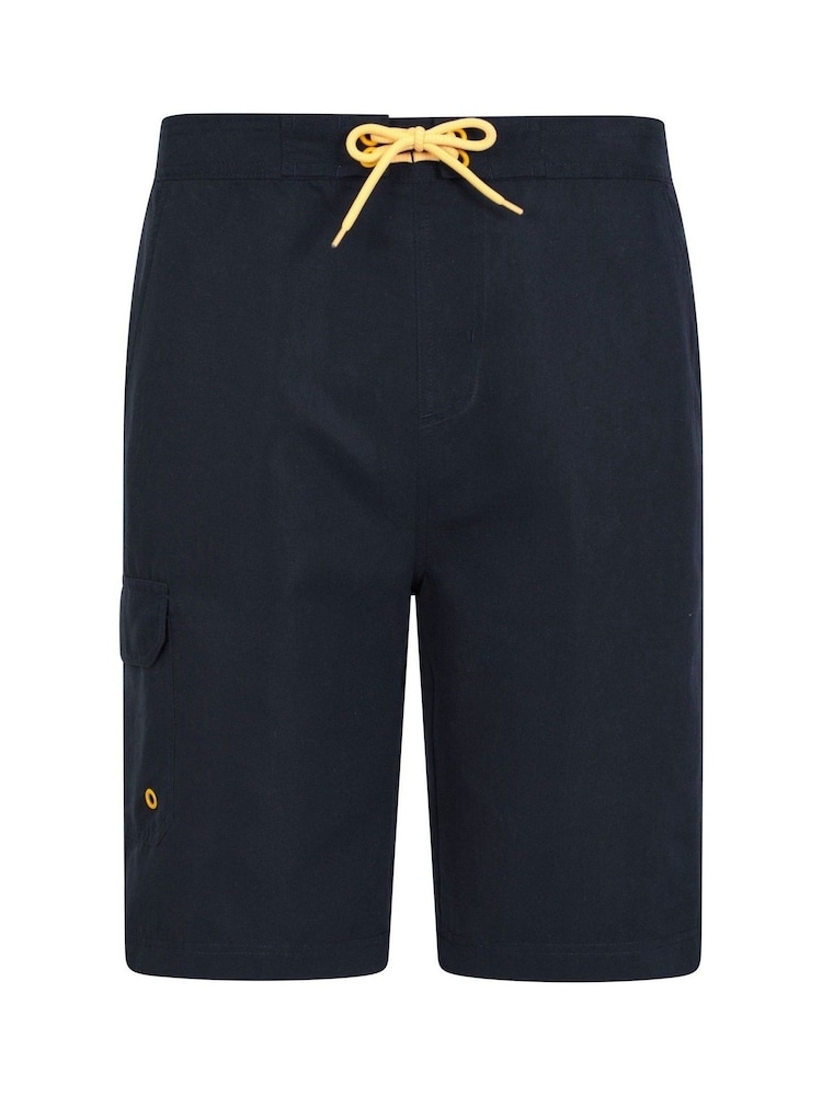 Mountain Warehouse Blue Mens Ocean Board Shorts - Image 1 of 4