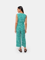 Whistles Green Linked Smudge Lorna Jumpsuit - Image 2 of 5