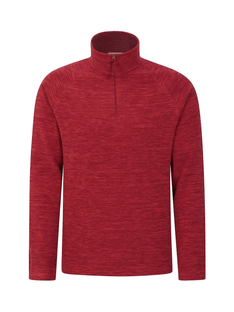 Mountain Warehouse Red Mens Snowdon Micro Fleece - Image 1 of 5