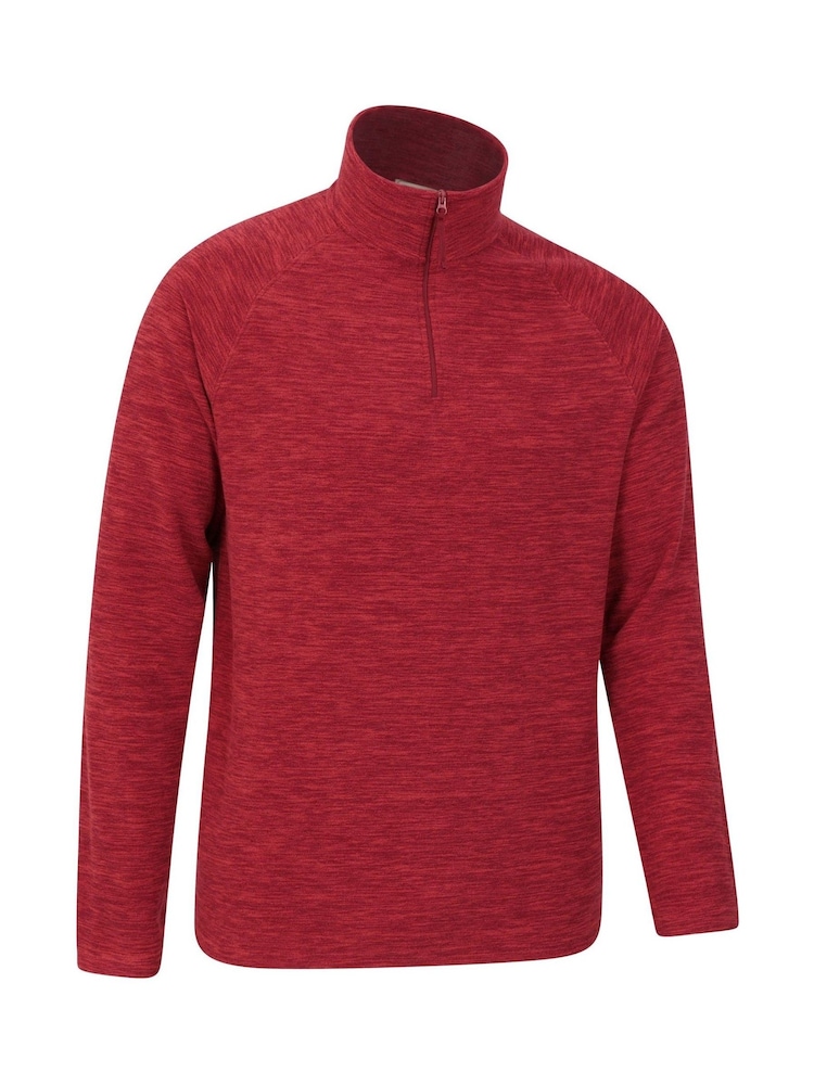 Mountain Warehouse Red Mens Snowdon Micro Fleece - Image 2 of 5