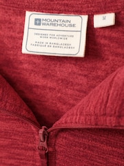 Mountain Warehouse Red Mens Snowdon Micro Fleece - Image 5 of 5