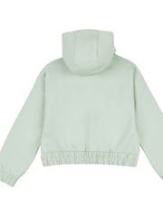 Lee Green Girls Regular Fit 100% Cotton Badge Hoodie - Image 7 of 8