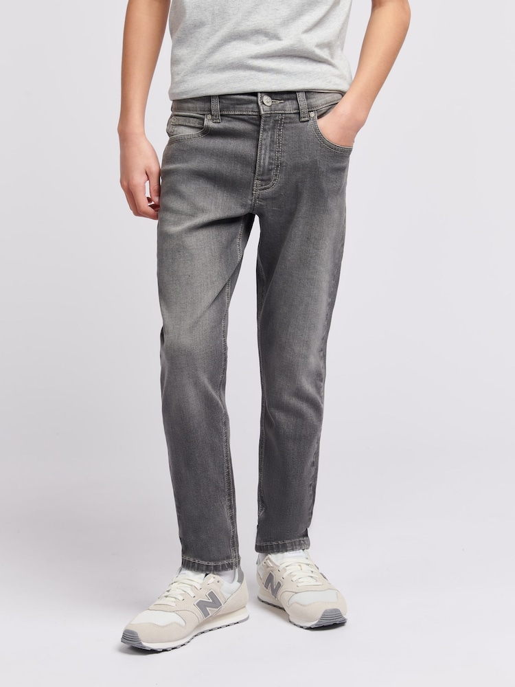Lee Grey Boys Luke Slim Fit Jeans - Image 3 of 8